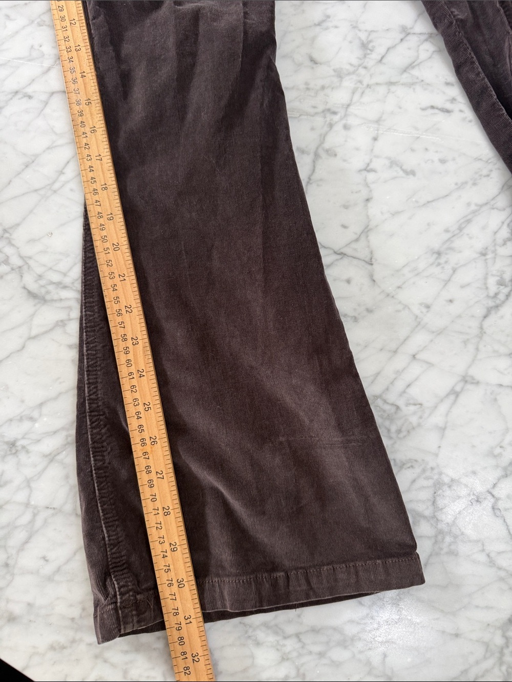 Free People Jovi Cord Jumpsuit Size Medium in Brown - Picture 8 of 8